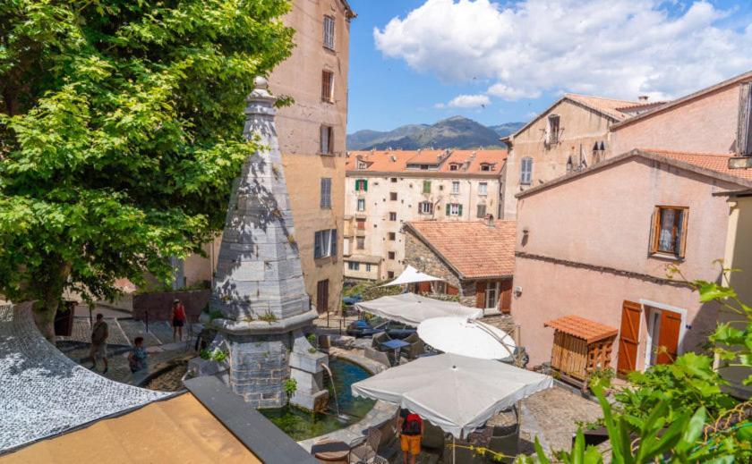 Charmant T1 Plein Centre Corte Au 13 Cours Paoli Wifi Gratuit Calme Lumineux Exterior photo