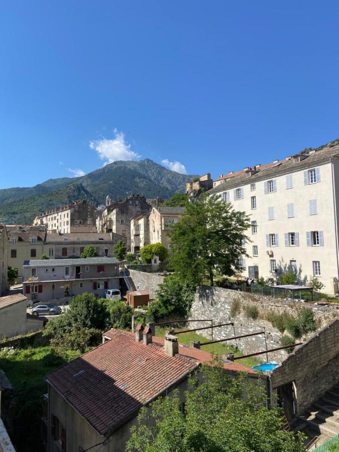 Charmant T1 Plein Centre Corte Au 13 Cours Paoli Wifi Gratuit Calme Lumineux Exterior photo
